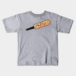 Fred O'Bannion Cricket Bat FAH-Q Kids T-Shirt